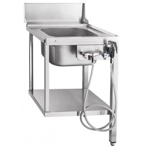 Стол предмоечный СПМП-6-1 (560х671) для посудомоечной машины МПК-700К