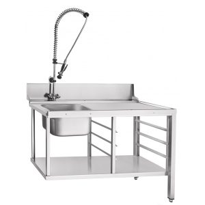 Стол предмоечный СПМП-6-3 (1200х671) для посудомоечной машины МПК-700К