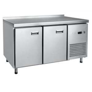 Стол холодильный среднетемпературный СХС-70-01 неохлаждаемая столешница с бортом (дверь, дверь)