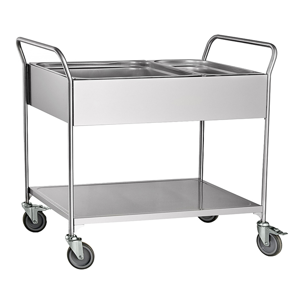 Тележка ТС-100 для сбора тарелок,ложек и стаканов