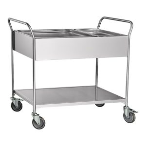 Тележка ТС-100 для сбора тарелок,ложек и стаканов