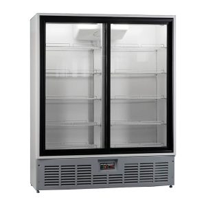 Холодильный компрессионный шкаф R1400MC с дверью-купе без хладона