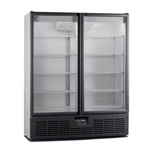 Холодильный компрессионный шкаф R1400VS со стеклянной дверью без хладона