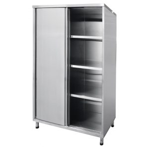 Шкаф купе нейтральный ШКН-6-3РН нерж/1200х560х1800/