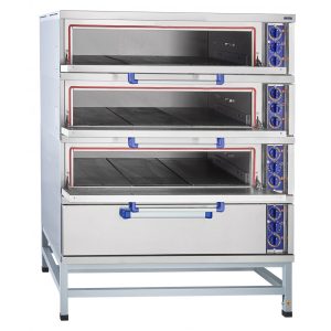 Шкаф пекарский ЭШ-4к (лицо нерж.)