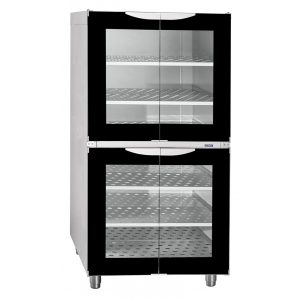 Шкаф расстоечный тепловой ШРТ-6-6/8 (на 12 противней 400х600мм, 220мм между уровней) нерж.