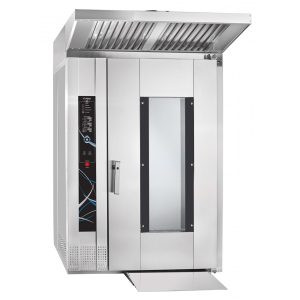 Шкаф ротационный пекарский РПШ-18-8-6ЛР (в к-те тележка ТШГ-18-8-6 универ. на 18 уровн.) серия Light