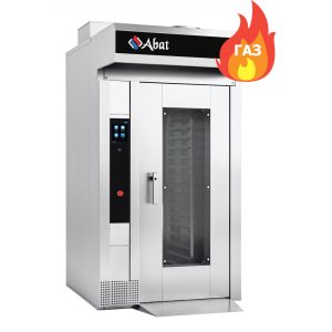 Шкаф ротационный пекарский газовый РПШ-16-6-4ПГ серия Chef (в комплекте ТШГ-16-6-4, 16 ур.600х400мм)