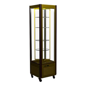 Шкаф холодильный D4 VM 400-2 (R400Cвр Carbona Люкс) (0109-0102 (коричнево-золотой)