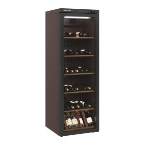 Шкаф холодильный DW104-BRAVO корич. с замком/заправлен азотом