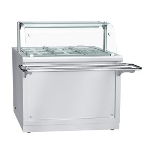 Эектрический мармит кухонный ЭМК-70Х нерж, 1120мм