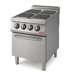 Электрическая плита с 4 квадратными конфорками на электродуховке Мод PK7080CFEQ