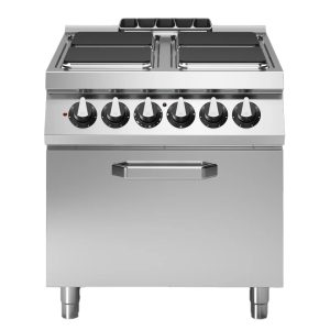 Электрическая плита с 4 конфорками и жарочным шкафом PK90/80CFES